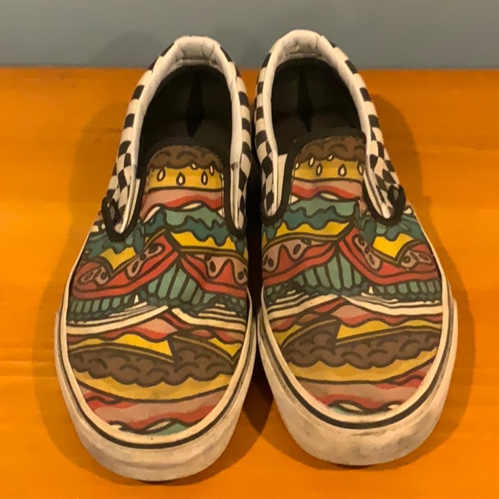 Vans Hamburger Slip Ons